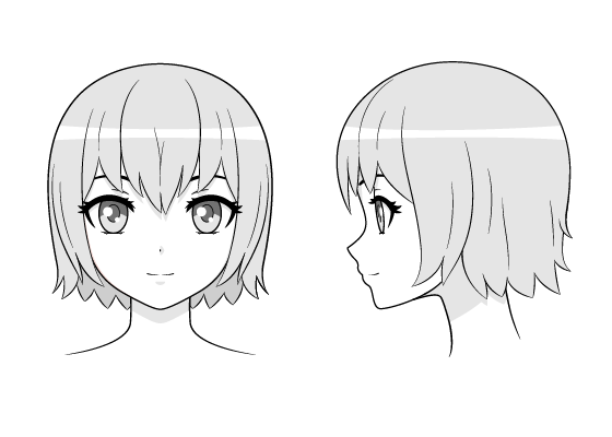 Anime Faces | Anime Outline