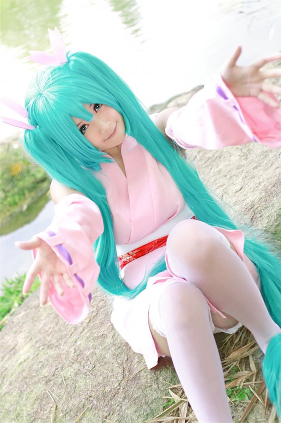 Hatsune Miku cosplay