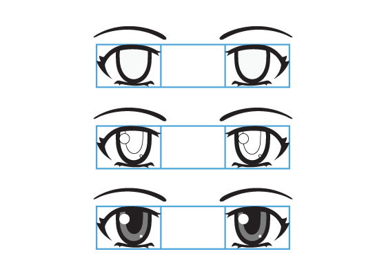 Featured image of post How To Draw Anime Eyes Male And Female : Anime eyes are almost always drawn bigger and wider how to draw different types of anime and manga eyes.