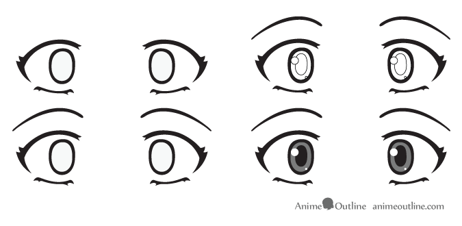 Featured image of post Surprised Anime Wide Eye - I think there are a lot of female anime characters that have beautifully eyes.