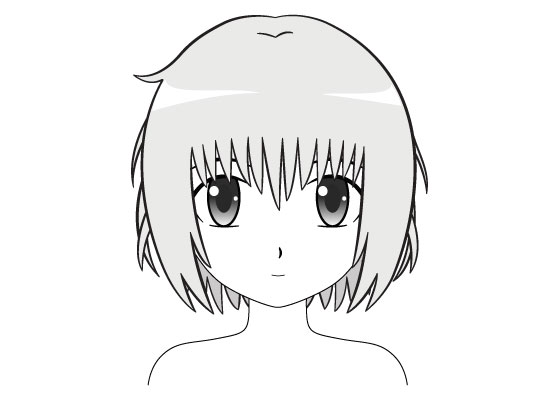 How to Draw Anime and Manga Hair - Female - AnimeOutline