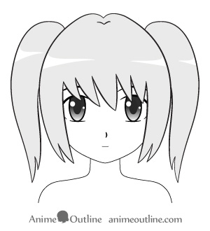 How To Draw Anime Girl Hair [Short, Long & Hime]