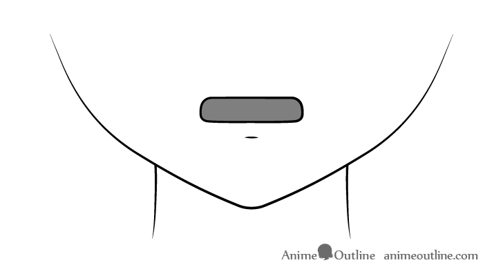 Anime embarrassed mouth drawing