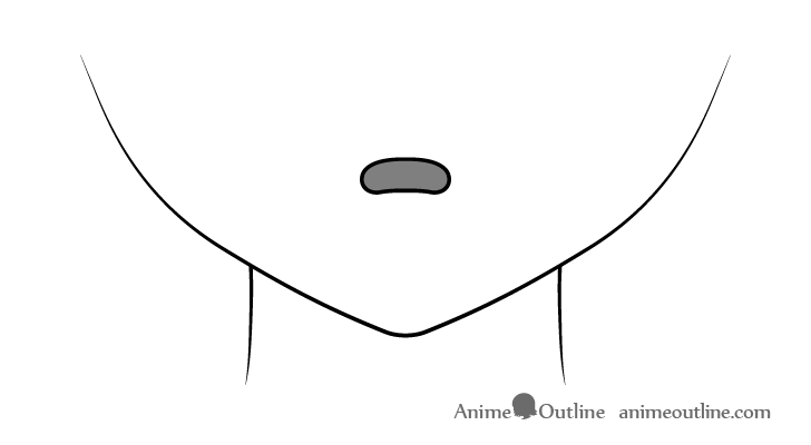 Anime scared mouth drawing