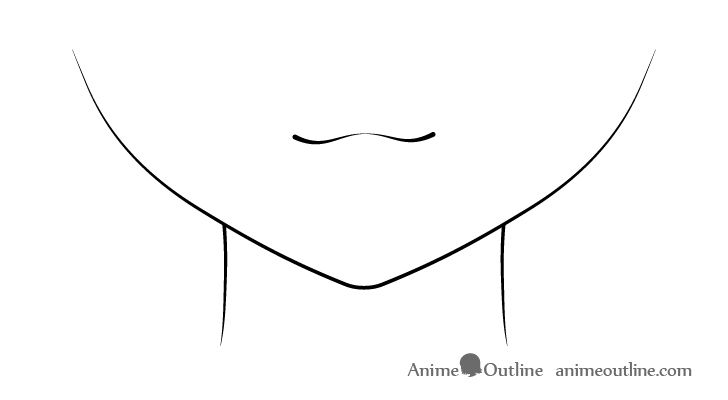 Anime sly mouth drawing