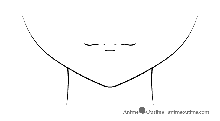 Anime upset mouth drawing
