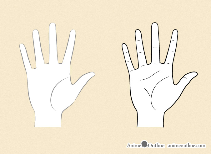 Anime Hands Tutorial