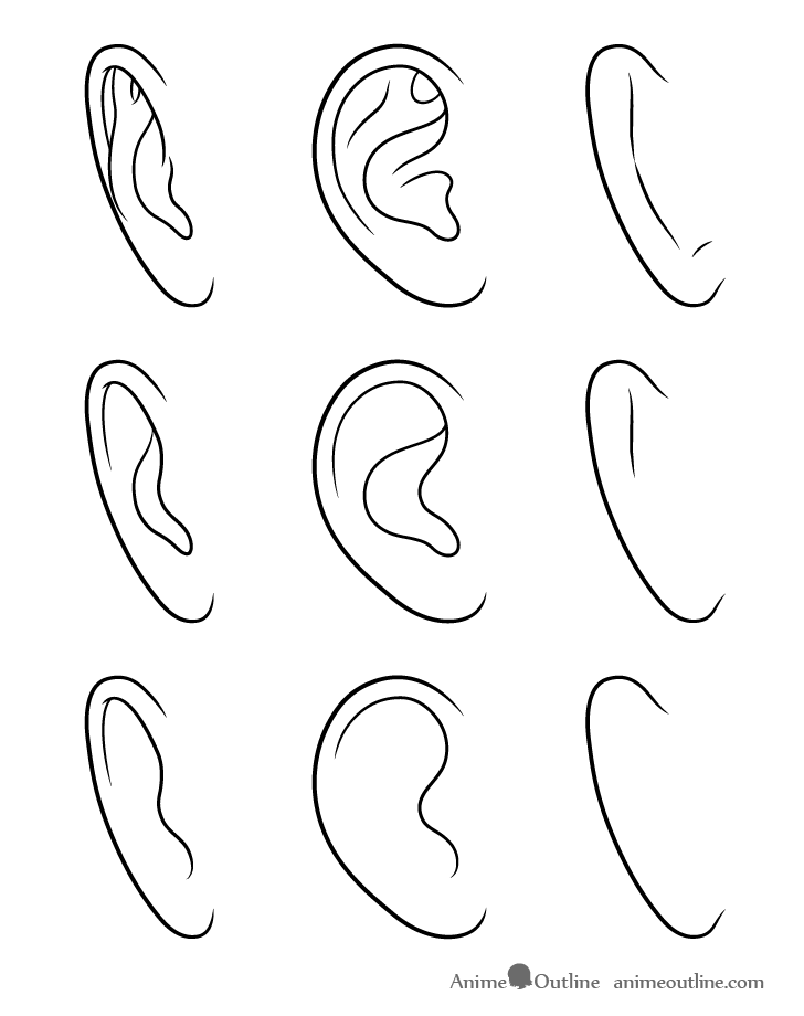 How To Draw Elf Ears  12 Different Styles Step By Step  Enhance Drawing