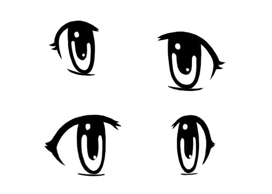 How To Draw Anime Eyes From Different Angles Animeoutline