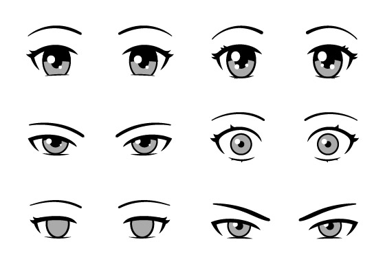 Anime eyes