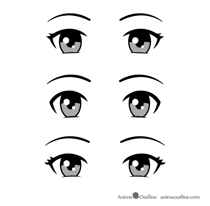 Featured image of post How To Draw A Face Anime Eyes - How to draw crying anime eyes using color pencils ⏳time :