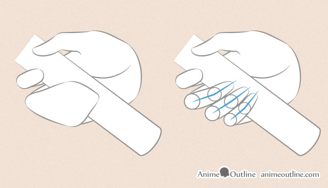 How to Draw Anime Hand Poses Step by Step