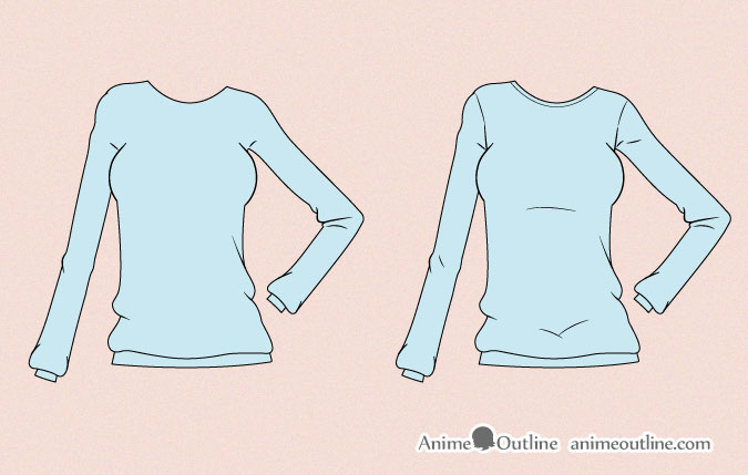 How to Draw Anime Girls Clothing with Pictures  wikiHow