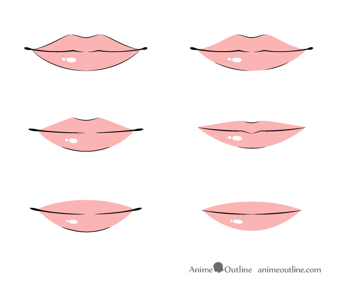 Featured image of post How To Draw Lips Easy Small - Understand better the importance of drawing lips with this tutorial and see how easy it can be.