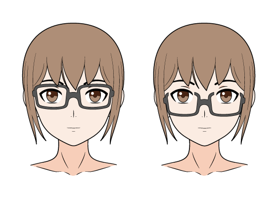 Anime glasses