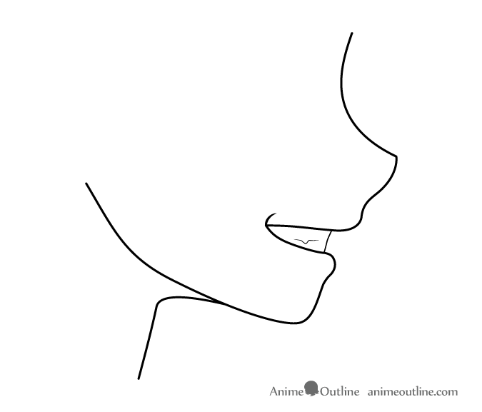 Reply to @delicatedollii I'm sorry I didn't add any commentary, I was ... |  how to draw side profile | TikTok