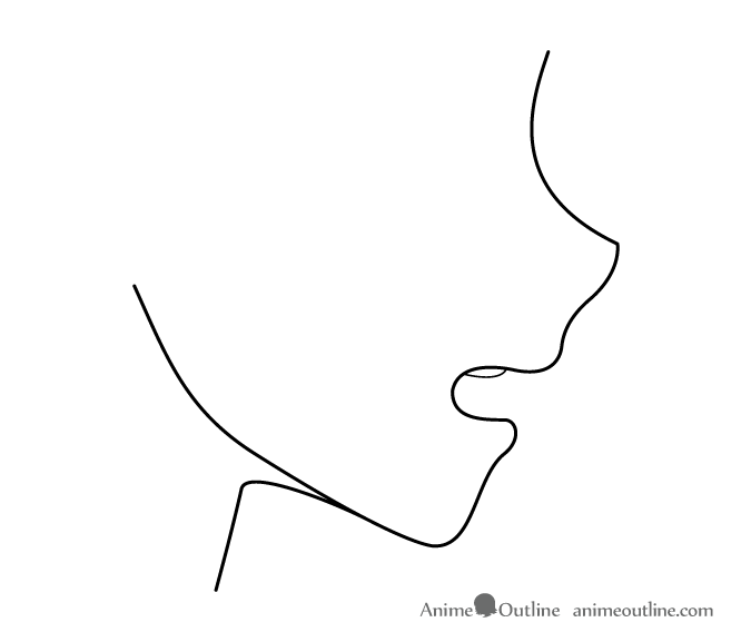 How to Draw Anime  Manga Mouths Side View  AnimeOutline