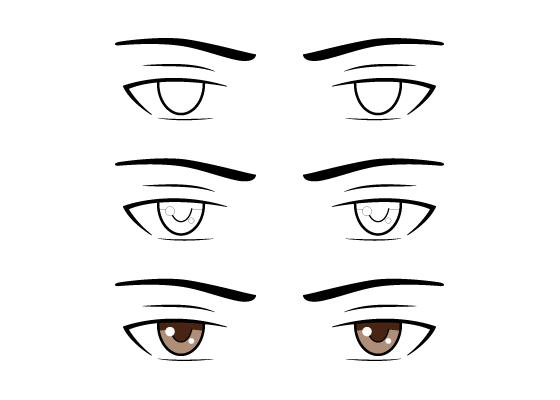 Anime Eyes by EllaWilliams on DeviantArt  Anime eyes Anime drawings  tutorials Realistic eye drawing