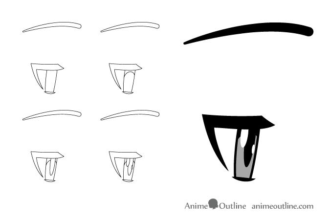 From the basics. How to draw manga eyes and expressions by kamapon