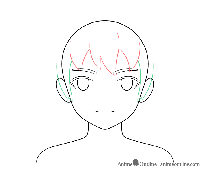 How to Draw Anime Boy (12 Steps With Proportions) - AnimeOutline