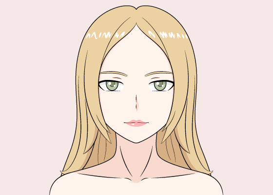 Anime female face 34 view drawing step by step  Anime face shapes Female  face drawing Anime eye drawing