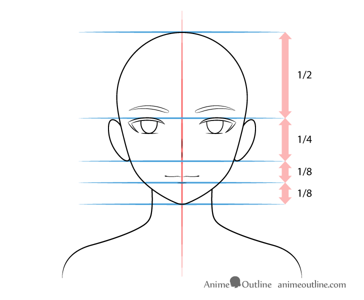 Anime woman mouth drawing