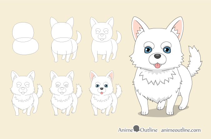 Featured image of post Cute Dog Anime Drawing