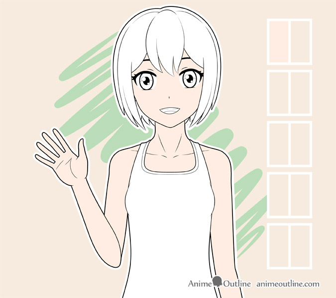 How to Color an Anime Character Step by Step - AnimeOutline