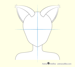How To Draw Anime Cat Girl Ears Step By Step Animeoutline How To Draw Anime Cat Girl Ears Step By Step Animeoutline