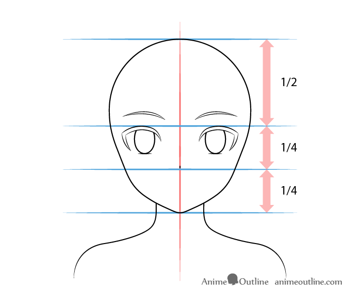 How to Draw cute Anime Girl with ease ! 🐱