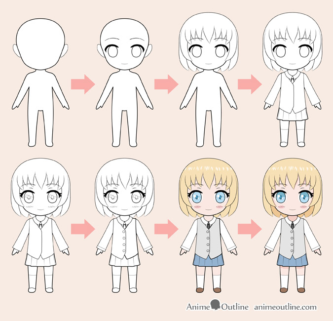 How To Draw Chibi For Beginners Verdroid