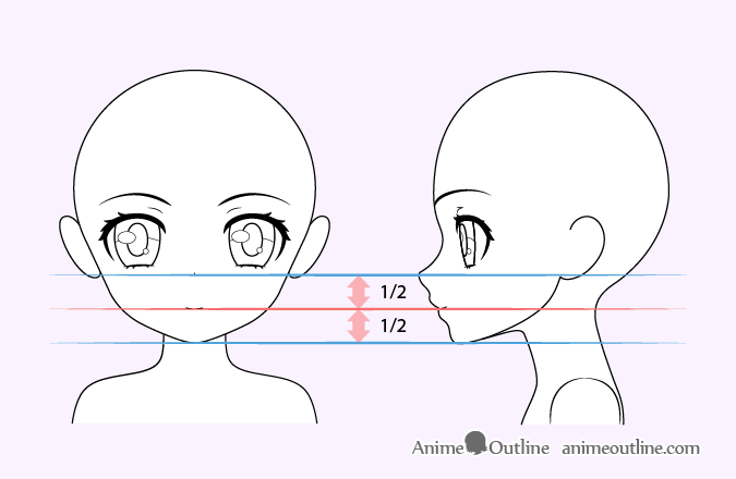 Featured image of post How To Draw Anime Mouths Cute The video focuses on drawing feminine anime face and head mapping a cute easy anime face in real time how to