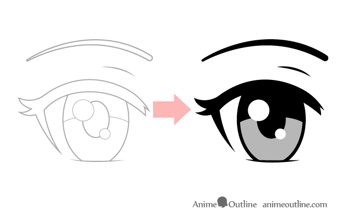 ArtStation  Anime Girl Drawing Easy Tutorial for beginners  How to draw  anime girl in SIDE VIEW