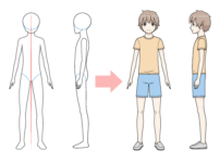 How to Draw an Anime Boy Full Body Step by Step