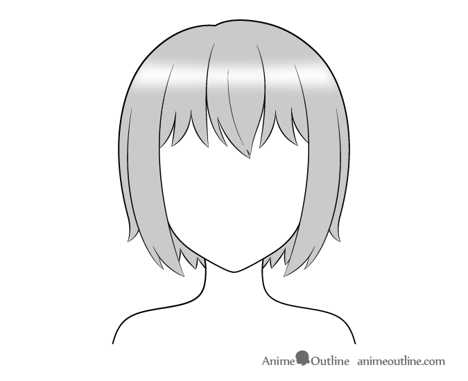 Different Ways to Draw Anime Hair Highlights - AnimeOutline