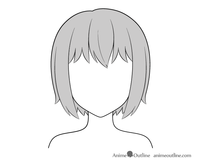 Drawing hair all you need to know to get started  Anime Art Magazine