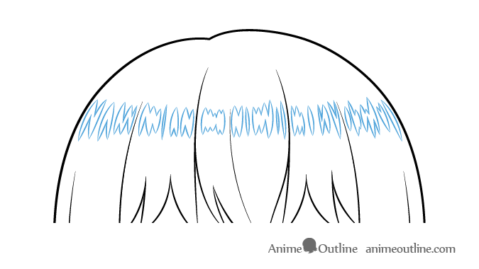 Different Ways to Draw Anime Hair Highlights - AnimeOutline