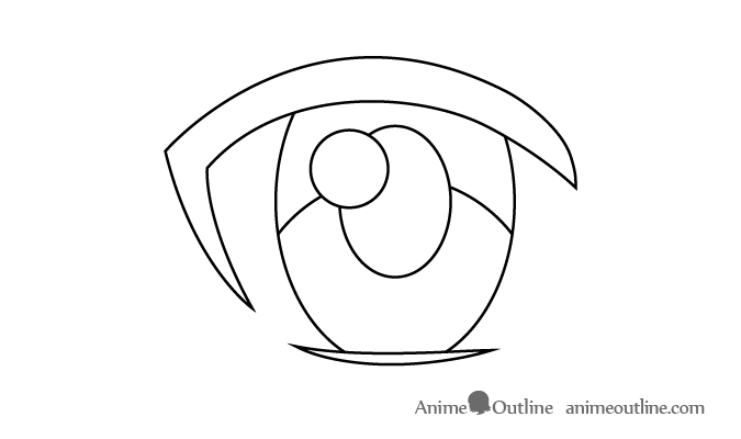 Draw Anime Villain Eyes Transparent PNG  500x640  Free Download on NicePNG