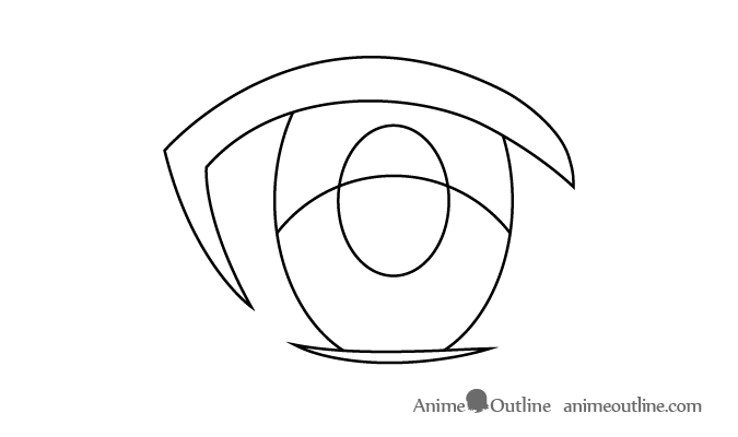 How To Draw Female Anime Eyes Tutorial Animeoutline