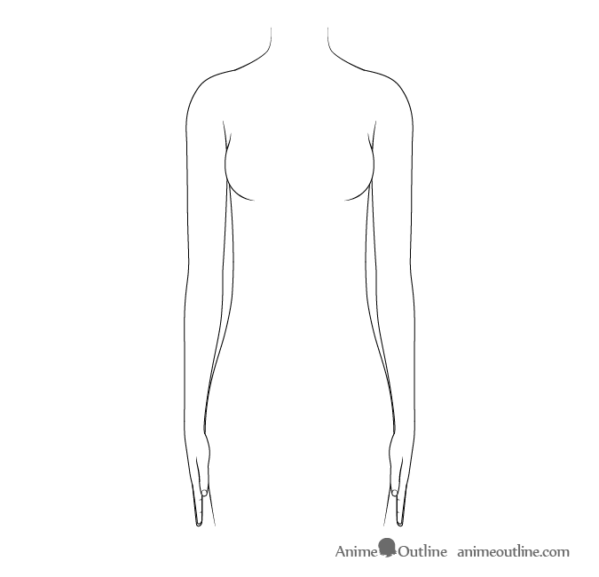 Featured image of post Female Anime Shoulders Anime necks are usually more slender than real necks especially for female characters