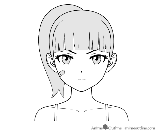 How To Draw Anime Characters Tutorial Animeoutline