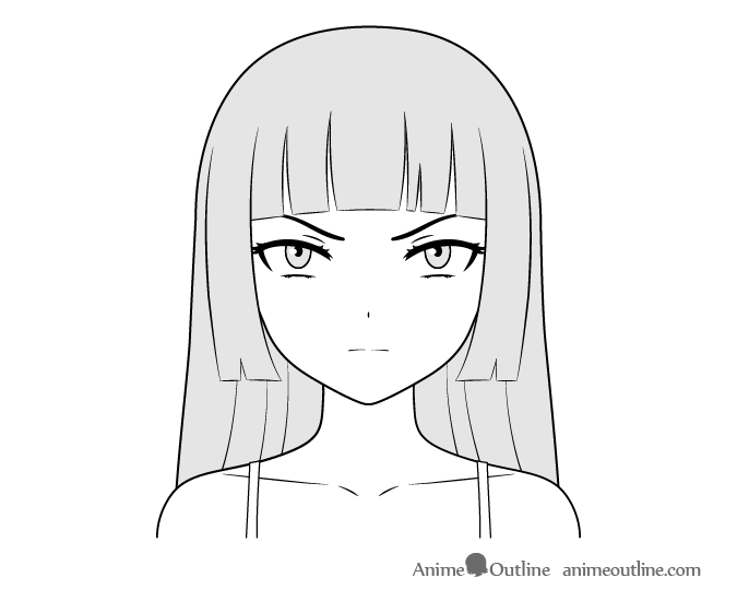 How to Draw Anime Characters Tutorial - AnimeOutline