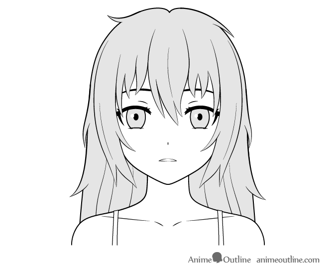 How to Draw Anime & Manga Male & Female Hair - AnimeOutline