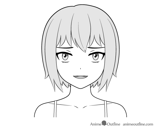 How To Draw Anime Characters Tutorial Animeoutline