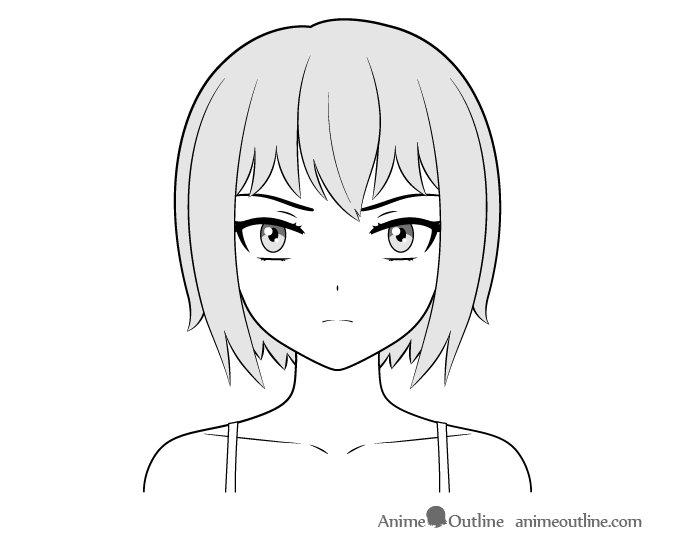 Lineart Mekakucity Actors, anime character outline, png | PNGEgg