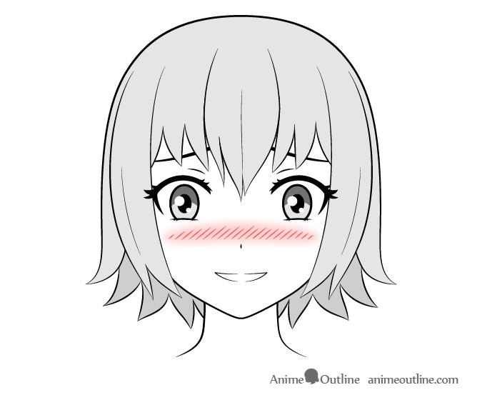 Download Girl Blush Anime Download HQ HQ PNG Image  FreePNGImg