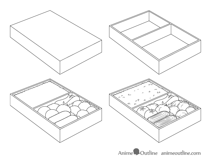 Box Drawing - How To Draw A Box Step By Step