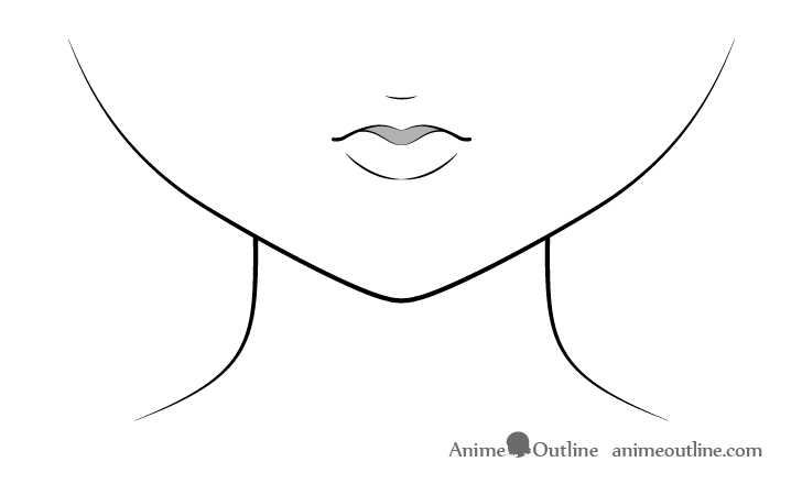 How to Draw Anime Kissing Lips & Face Tutorial - AnimeOutline