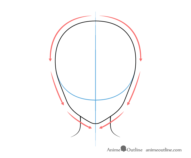 How to Draw a Realistic Anime Face Step by Step - AnimeOutline