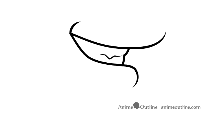 How To Draw Anime Manga Teeth Tutorial Animeoutline